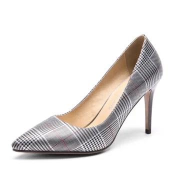 

Sexy stilettos ultra-high with shallow mouth pointed single shoes in the spring of 2018 the new 32, 1831-47 female shoes