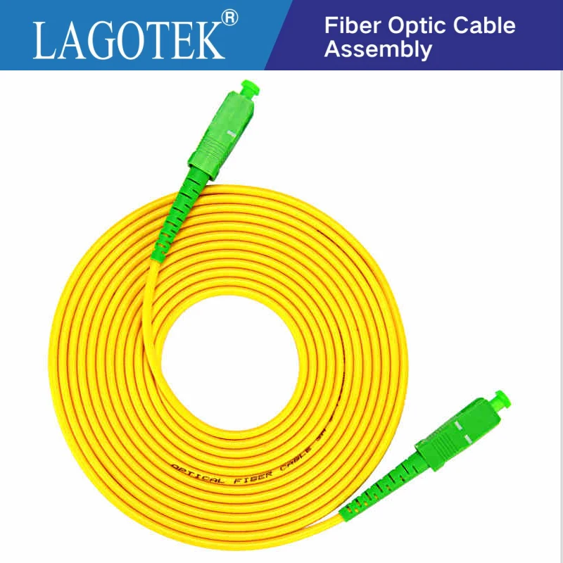 

10PCS/bag SC APC 3M Simplex mode fiber optic patch cord Cable SC APC 2.0mm or 3.0mm FTTH fiber optic jumper cable free shipping
