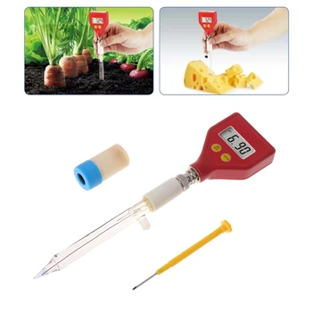 

PH-98108 pH Meter Sharp glass Electrode for Water Food Cheese Milk Soil pH Test