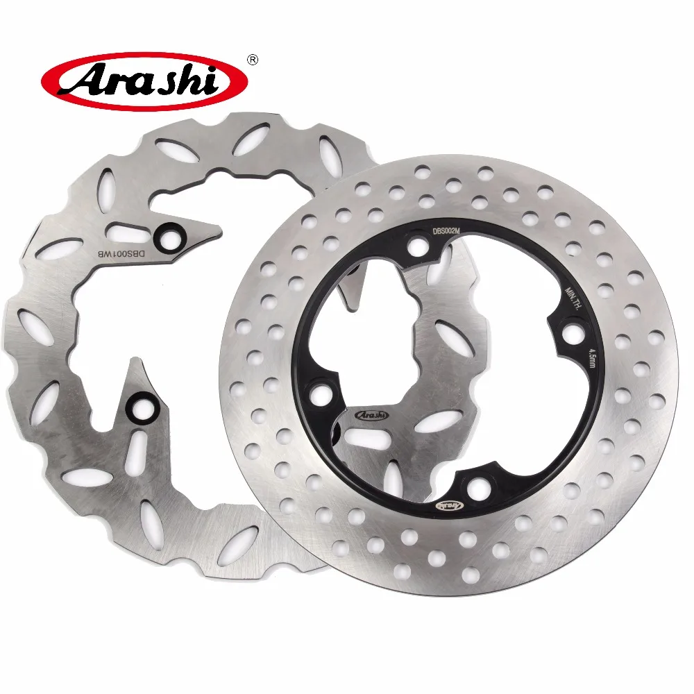 

Arashi 1 Set For HONDA PANTHEON 125 2003 2004 2005 2006 2007 High grade aluminum Motorcycle Front & Rear Brake Disk Rotors