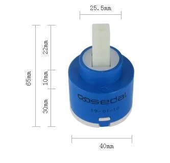 35mm 40mm Ceramic Cartridge Faucet Cartridge Mixer Low Torque Faucet Accessories Spindle Spain SEDAL faucet cartridge