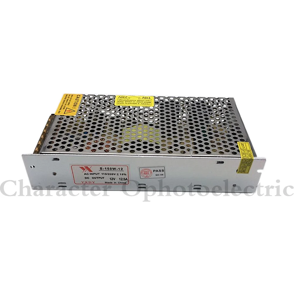 

1pcs new 12V 12.5A 150W switching power supply for ws2811 5050 3014 2835 5630 6803 3528 led strip AC 110-220V