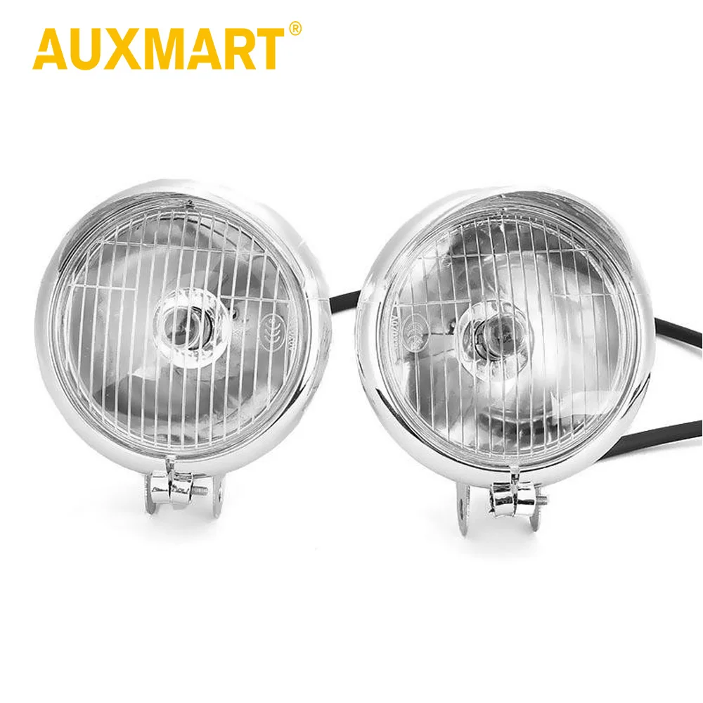 Auxmart 12 В универсальная мотоциклетная фара передние противотуманные фары для Honda
