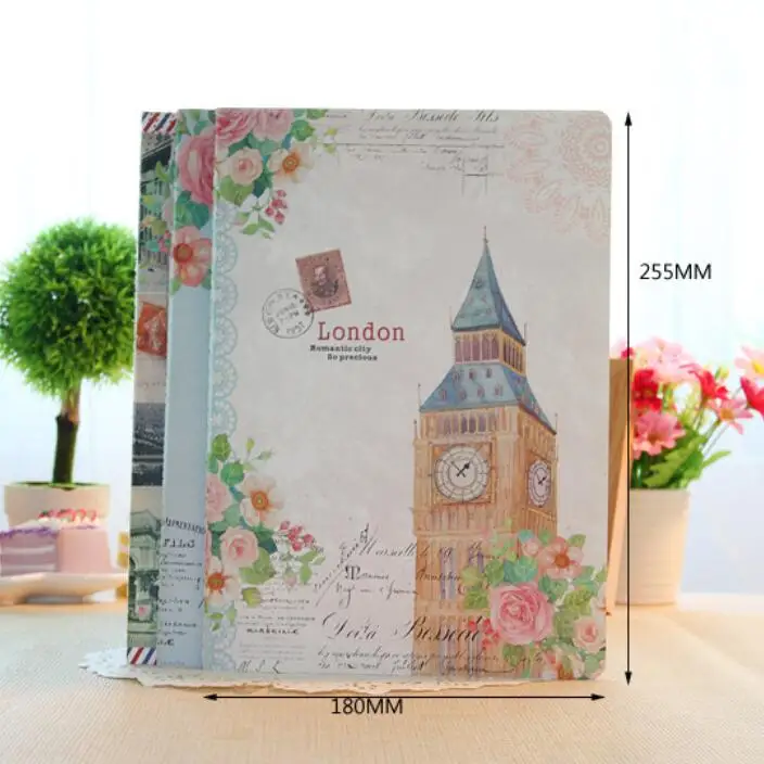 

6pcs/lot NEW Paris & London notebook A5 book Diary Notepad Diary Journal Office School supplies