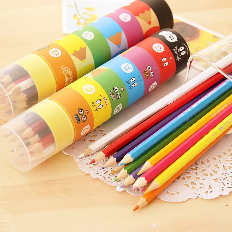 Стоимость набора! Набор цветных карандашей Канцелярский инструмент для