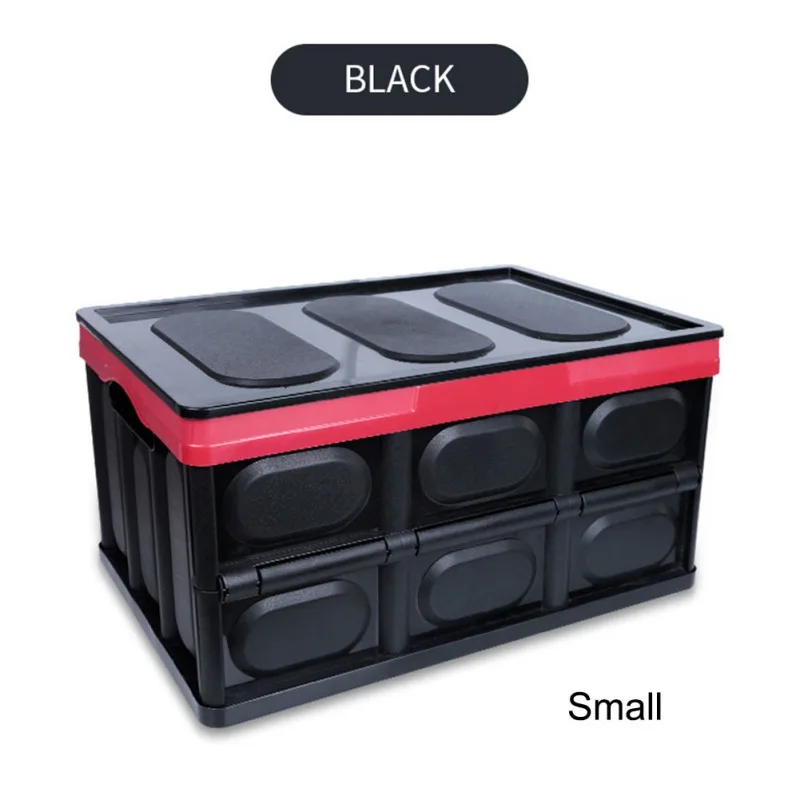 

Car Plastic Storage Box Portable Lid Outdoor Garden Furniture Car Trunk Organiser