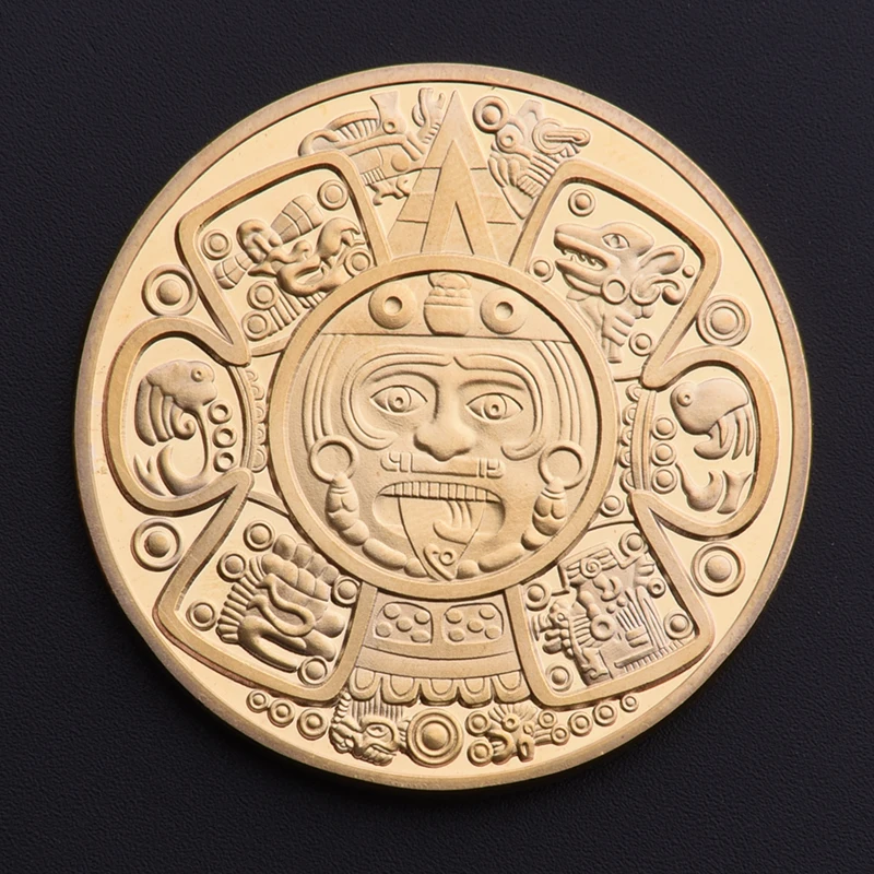 Южная Америка Мехико коллекция пирамиды майя загадочная культура Майя памятные монеты