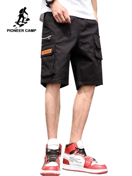 

Pioneer Camp Shorts Men Cargo 2019 New Mens Casual Shorts Male Loose Hip Hop Short Man Military Streetwear Short Pants ADK902210