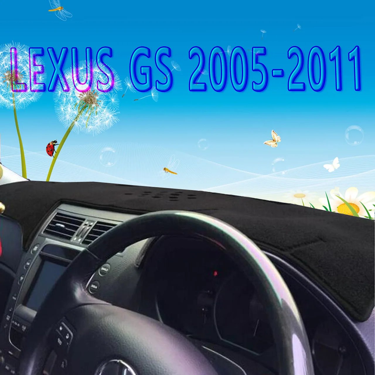 Аксессуары для приборной панели dashmats крышка lexus gs300 gs430 gs450h gs350 gs250 gs460 2005 2006 2011 2009 2008