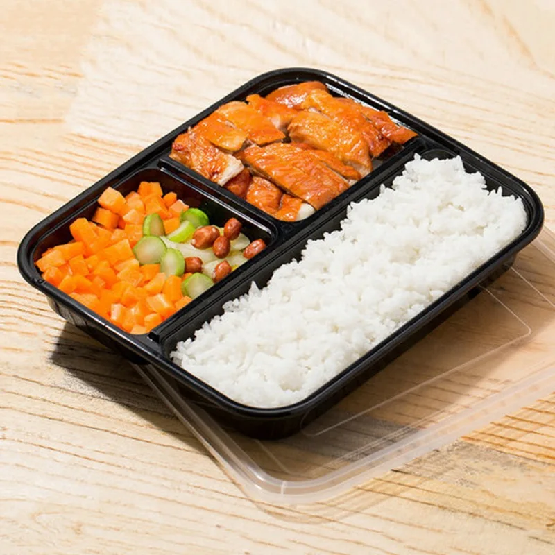 Wholesale 1000ML Disposable Lunch Boxes Snack Packing Boxes