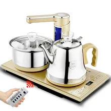 Полностью автоматическая печка для приготовления чая kungfu плита воды электромагнитный Электрический чайник из нержавеющей стали kett функция автоматического отключения