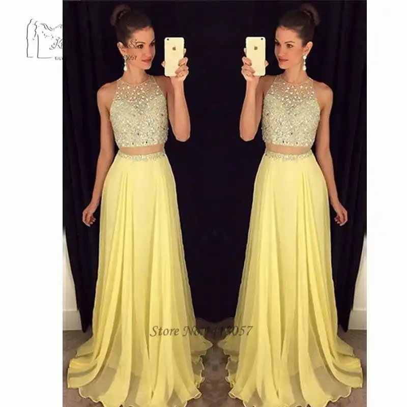 vestido de formatura dois em um