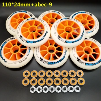 

free shipping speed skates wheel 100mm 110mm/110mm speed skates wheel
