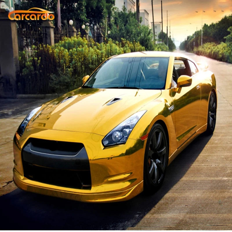 

Carcardo Flexible Chrome Car Sticker Vinyl Wrap Mirror Chrome Vinyl Film Car Wrap Chrome Auto Sticker Car Decal Car Accessories