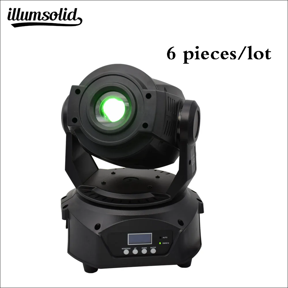 

90 watt colorful Gobo strobe light disco high quality High Power moving head light 6Pcs/lot