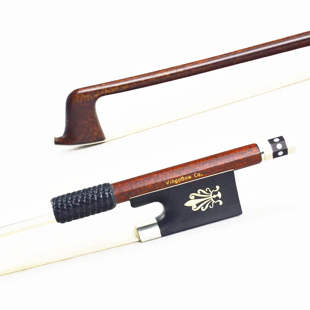 Carbon Fiber Core Hybrid Pernambuco Violin Bow Nickel Silver and Elegant Design Natural Mongolia font b