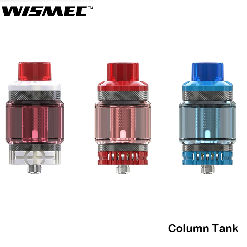 

Original Wismec Column Tank 6.5ml With WL01 Coil 0.15ohm Electronic Cigarette Atomizer For Wismec Reuleaux Tinker Mod Box Kit