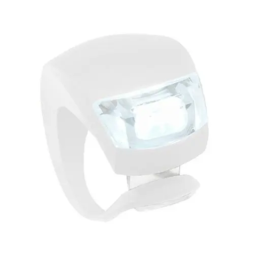 

Good deal Silicone Bike Bicycle Rear Wheel LED Flash Light White