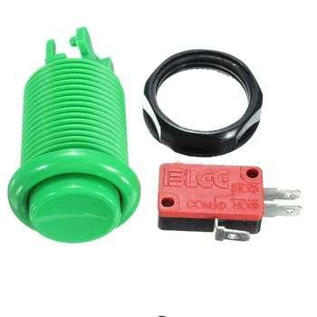 

Wholesale price!!! American style round push button with micro switch for game machine