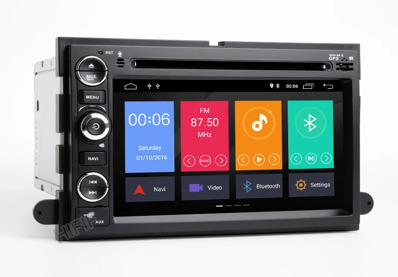 Flash Deal 2 Din Car DVD Player GPS Navigation for Ford F150 F250 F350 F450 Mustang Fusion Explorer Edge Escape Mercury 2005 2007 Screen 4G 5