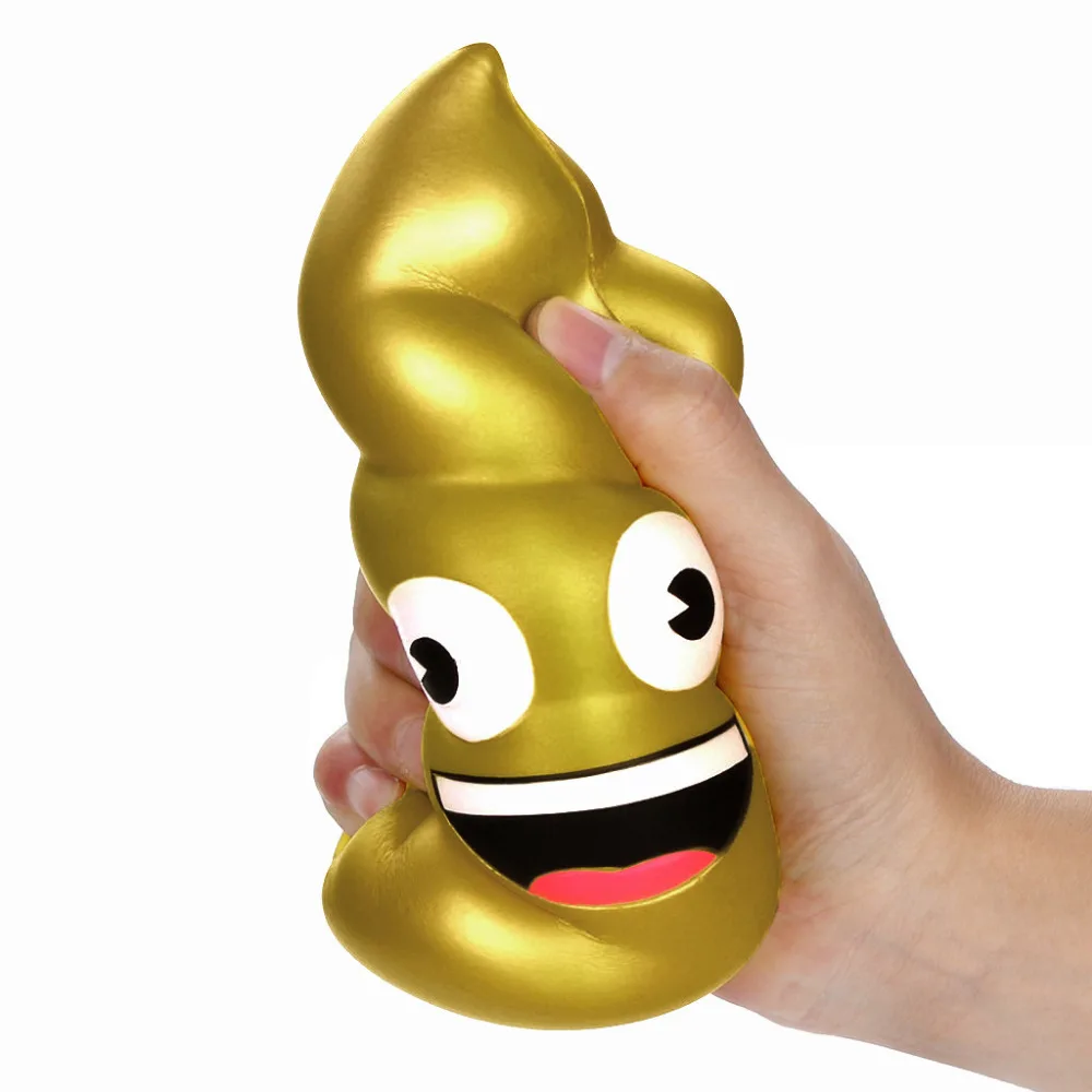 Squishies Kawaii Jumbo Poo супер медленно поднимающийся крем ароматизированные игрушки для