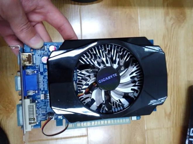 Видеокарта GIGABYTE GT730 2 Гб GV N730 2GI D3 128 бит GDDR3 графические карты для nVIDIA Geforce GT 730 HDMI Dvi