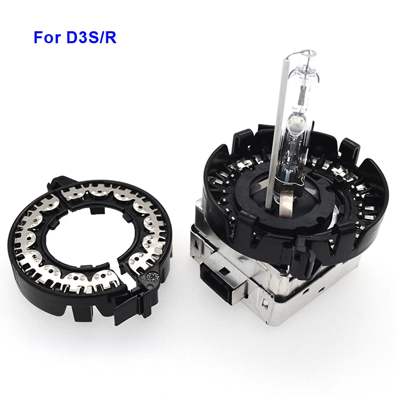SUKIOTO Xenon D1S D2S adapter Ring lamp holder Metal Clip Retainer D1S D3S D4S 4300K-8000K hid xenon lamp Adapter Car Styling (2)