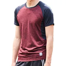 Мужская Летняя быстросохнущая дышащая спортивная походная Беговая футболка с коротким рукавом для занятий фитнесом, Спортивная футболка для мужчин, для рыбалки, альпинизма