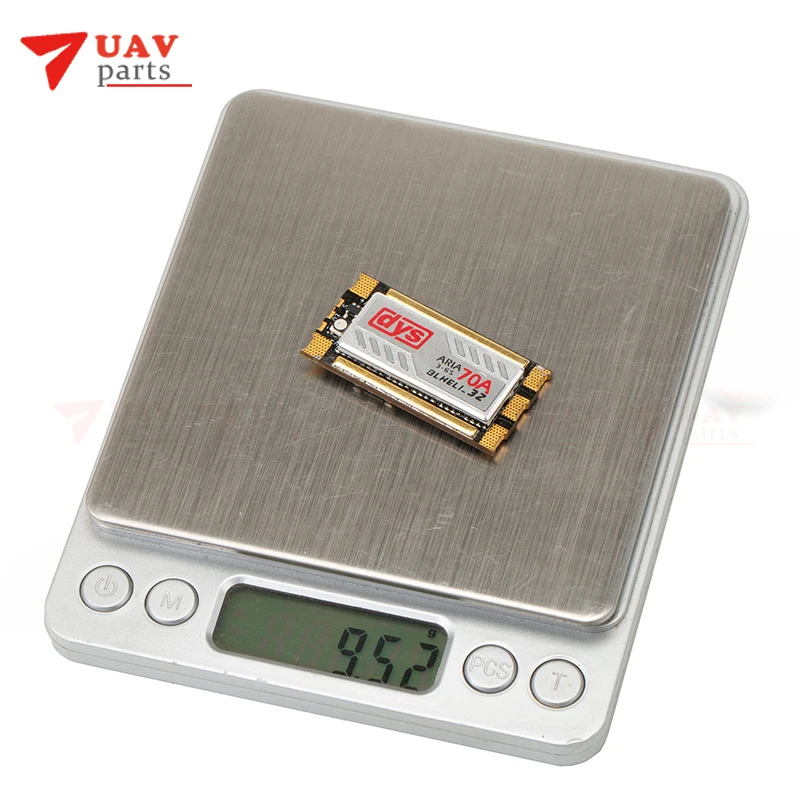 4 шт./лот DYS Aria BLHeli_32bit 70A бесщеточный ESC 3 6S Dshot1200 готовый Датчик тока для FPV гоночного