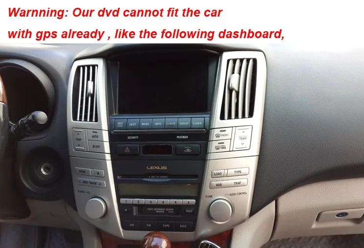 Sale wince6.0system 800Mhz CAR DVD PLAYER BLUETOOTH TV GPS NAVIGATION RADIO FOR lexus rx300,rx330,rx350,rx400h toyota Harrier 1