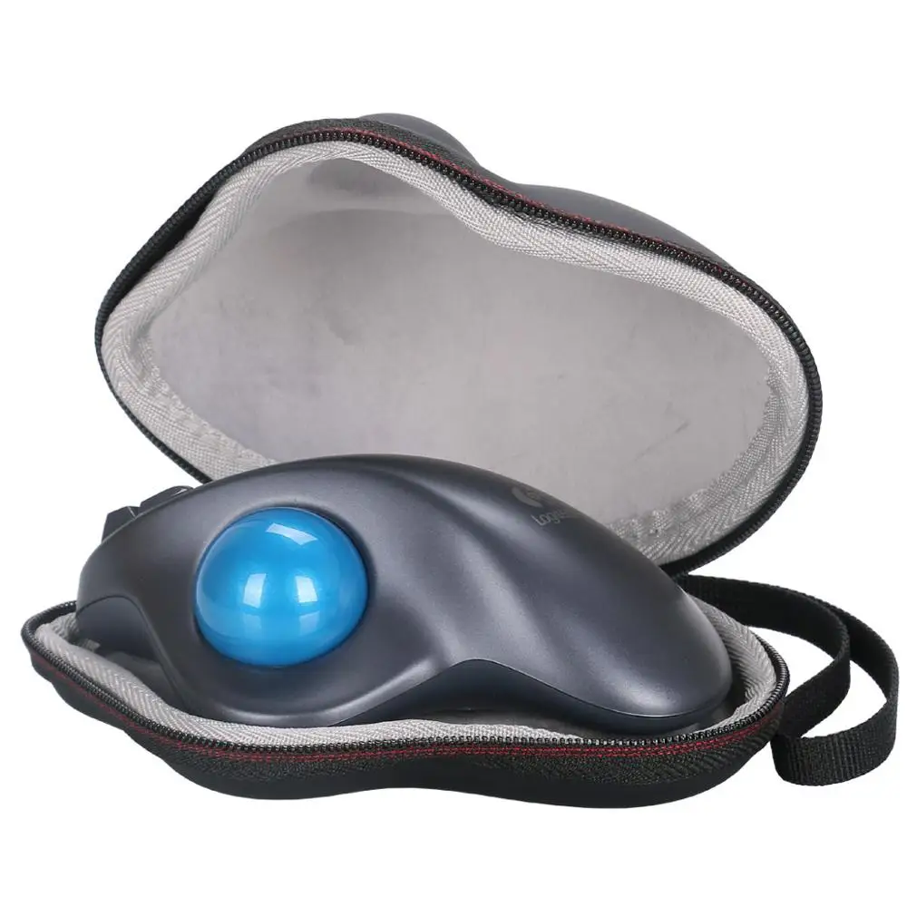 

2019 New EVA Hard Case for Logitech M570 Advanced Wireless Trackball & M570 Trackball Mouse - Travel Protective Storage Bag
