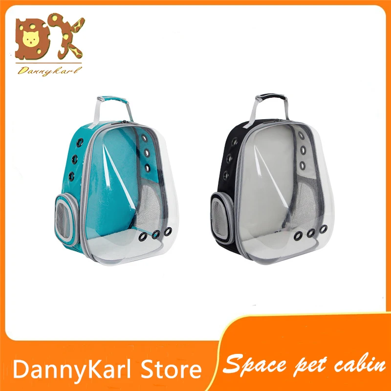 DannyKarl, новинка, большая сумка для кошек, портативный прозрачный рюкзак для кошек, Космический домик для питомцев, собачья клетка на плечи, клетка для кошек