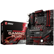 Novo msi b450 gaming plus original placa-mãe soquete am4 ddr4 usb2.0 usb3.1 dvi hdmi 64 gb b450 desktop motherborad(China)