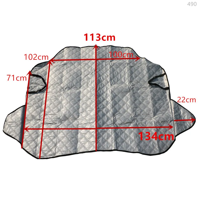 For Sedan SUV all car window sunshade magnetic anti frost snow ice High Quality covers Sun Reflective Shade Windshield 3 colors
