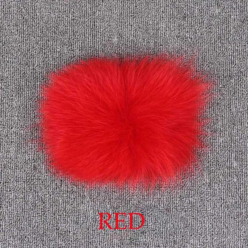 Натуральный мех лисы короткая куртка из натурального Лисьего меха, длина 60 см, Женская зимняя меховая теплая толстая одежда из натурального меха лисы размера плюс - Цвет: Red