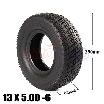 

13x5.00-6 Tubeless Tire Tyre with inner tube ATV QUAD Buggy Mower Go-kart Buggy