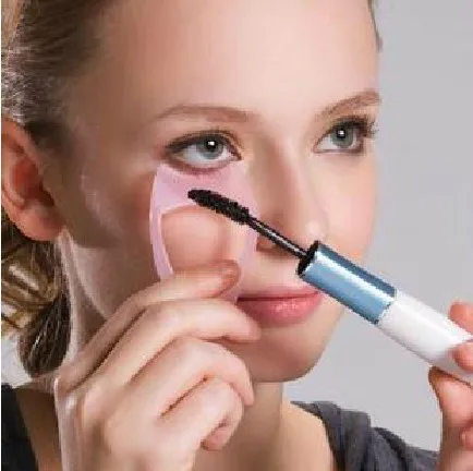 

3D mascara stencils crystal avoid false eyelashes card comb mascara aid tool eyelashes instructional tool Personal Care