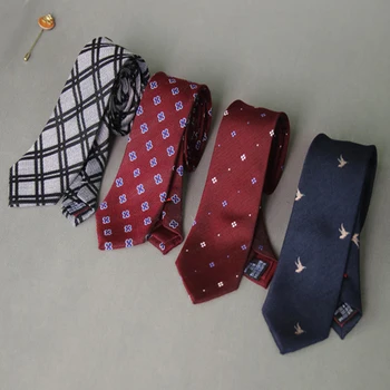 

Brand New High Quality Men's Striped 7cm Width Neckties Fashion Formal Business Meeting Suit Wear Black Neck Tie for Men