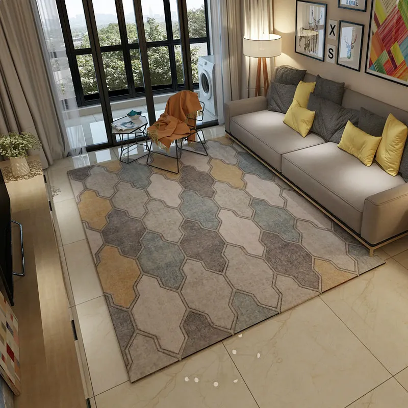 Geometric Simplicity Carpet Home Carpets For Living Room Soft Rugs For Bedroom Sofa Coffee Table Rug Study Floor Mat Kids Mats Geometric Simplicity Carpet Home Carpets For Living Room Soft Rugs For Bedroom Sofa Coffee Table Rug Study Floor Mat Kids Mats