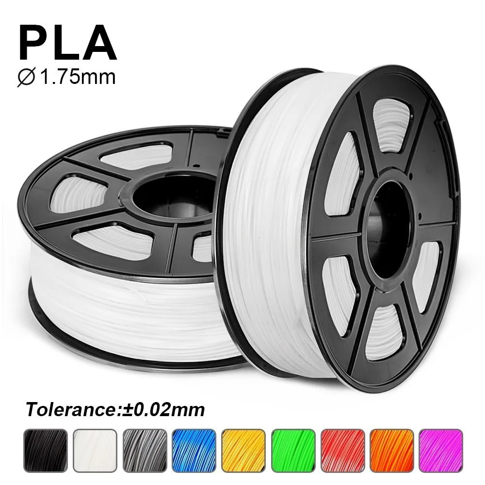 

SUNLU 3D Printer Filament PLA 1.75MM 1kg With Spool Eco-friendly 3D Printing Consumable For Children Scribble DIY Craft