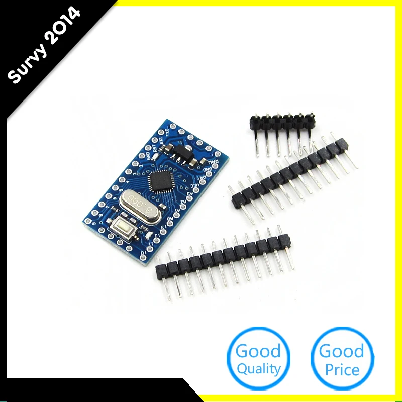 1 шт. Pro Mini atmega168 3 V 8M совместимый нано Замена Atmega328 для Arduino | Электронные компоненты