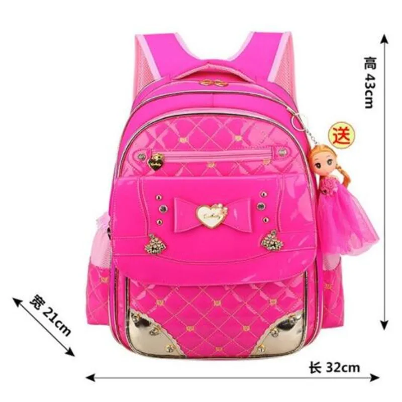 

Fashion backpack school girl cute school bags orthopedic school bags for girls Korean style student bag girl pink leather backpa