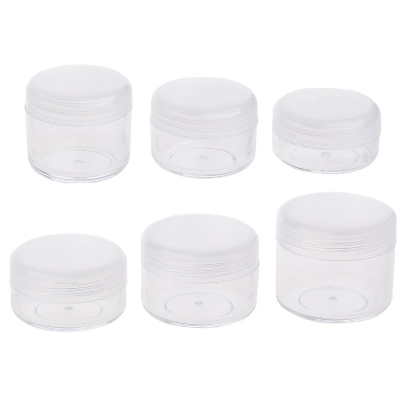 

Makeup Jar Mini Sample Bottle Travel Cosmetic Pot Face Cream Container Nail Box -m14