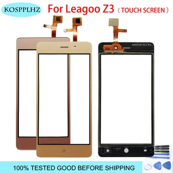 

Touchscreen ForLeagoo Z3 Touch Screen Digitizer Front Glass ForLeagoo Z3 Mobile Phone Touch Panel Assembly with tools