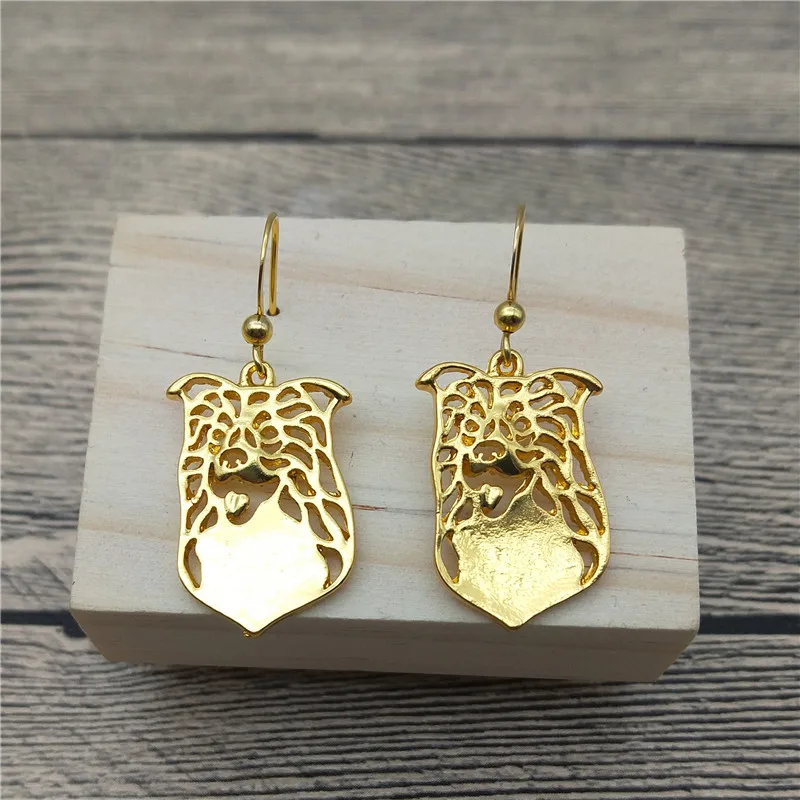 

New Border Collie Drop Earrings Trendy Style Border Collie Dangle Earrings Fashion Pet Dog Earrings Women Jewellery