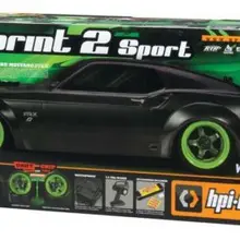 HPI Racing Sprint 2 Sport 1969 Ford Mustang RTR-X 1/10 туристический автомобиль HPI109299 Быстрая