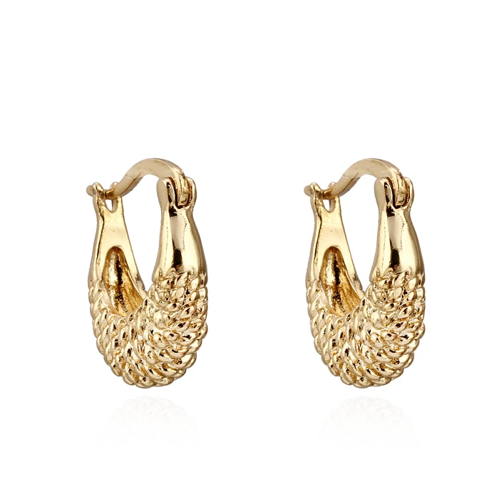 Fashion Unique Design Gorgeous Half Moon Gold Plated Hoop Earrings Fashion Unique Design Gorgeous Half Moon Gold Plated Hoop Earrings Hot Jewelry Gift For Las In From Accessories On Aliexpress