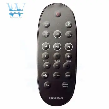 

New UNIVERSAL REMOTE CONTROL FOR PHILIPS SOUNDBAR SPEAKER SOUNDSTAGE HTL4110B HTL2160/12 HTL2160C/S/W/T/G/12 HTL2100 HTL2150