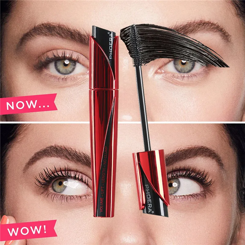 

9D High Definition Mascara Makeup Volume 3D Black Waterproof Curling Mascara for Eyelash Extension Thick Lengthening Eye Lashes