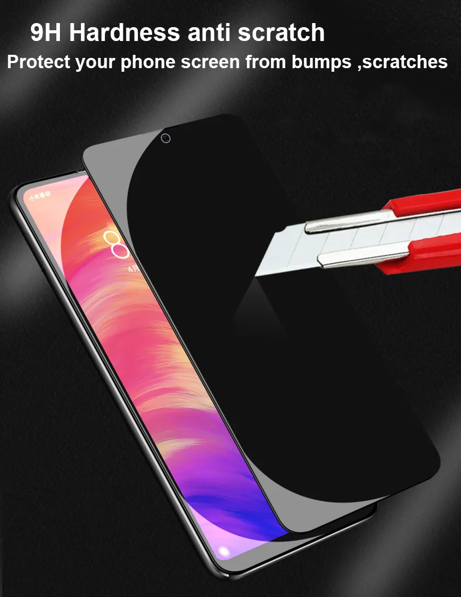 Защитное стекло для Xiaomi Redmi Note 7 стекло для Redmi K20 Note 6 8 Pro 8A 7A 6A закаленное стекло Защита экрана полное покрытие